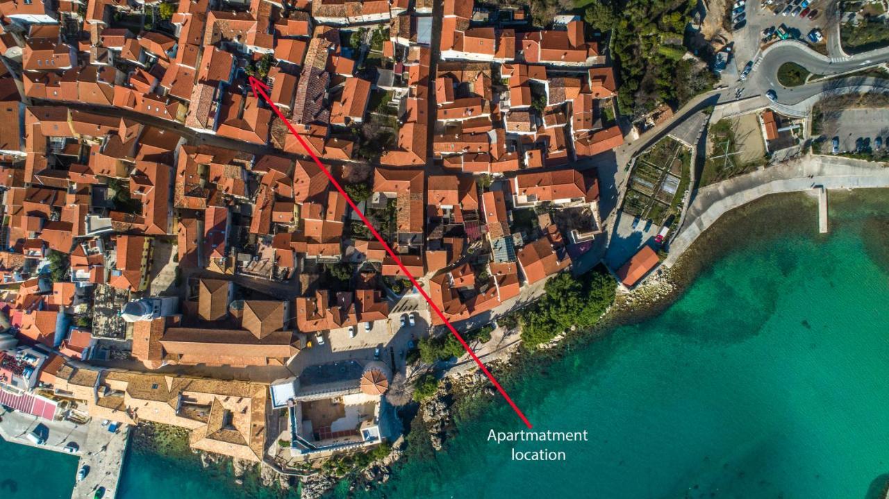 La Casa Di Pietra Apartment Krk Luaran gambar